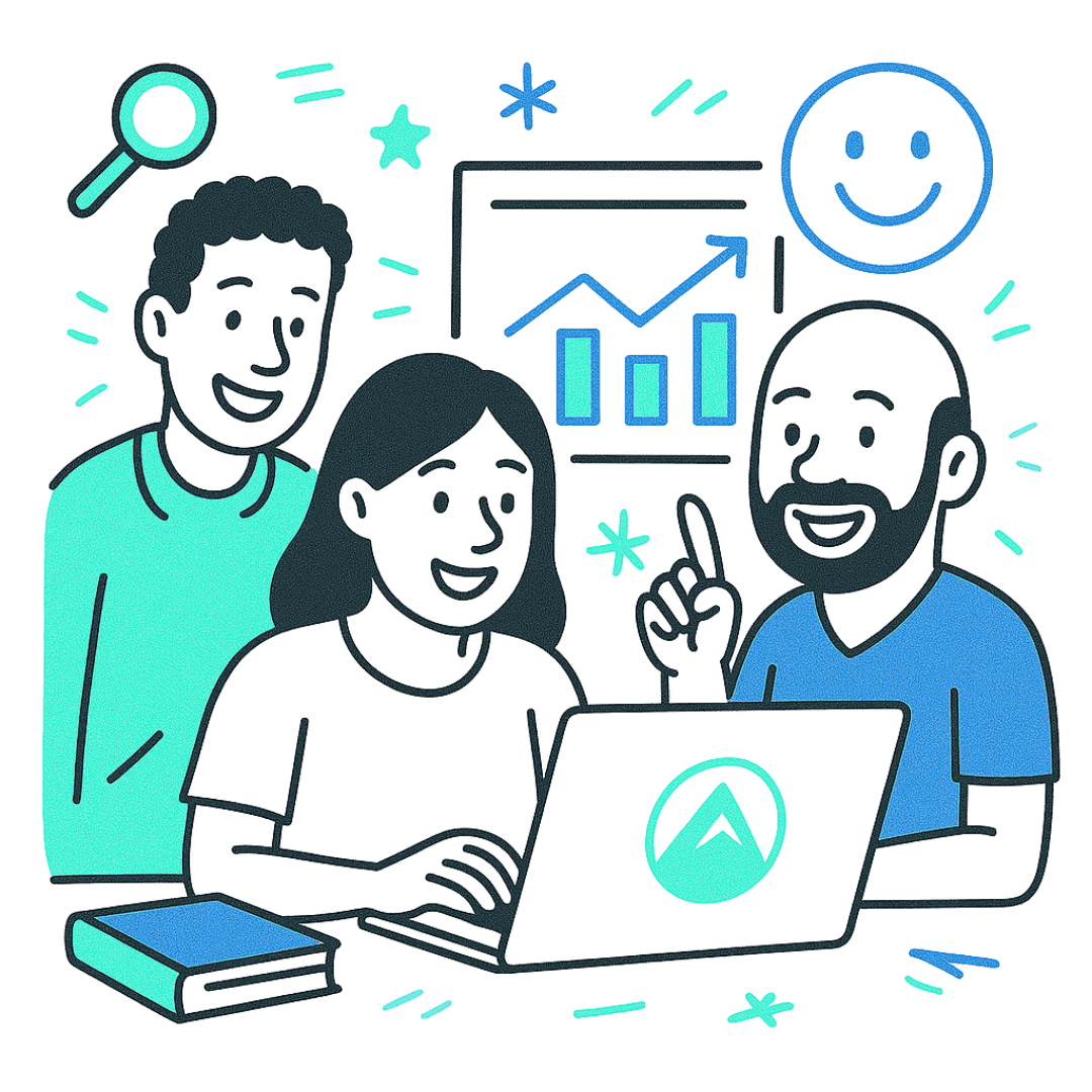 Marketing Strategy Illustration